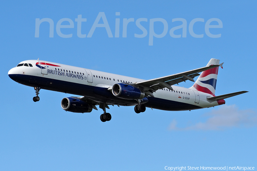 British Airways Airbus A321-231 (G-EUXF) | Photo 172829