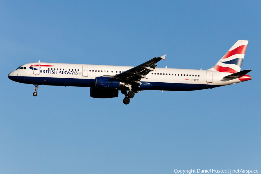 British Airways Airbus A321-231 (G-EUXF) | Photo 656765