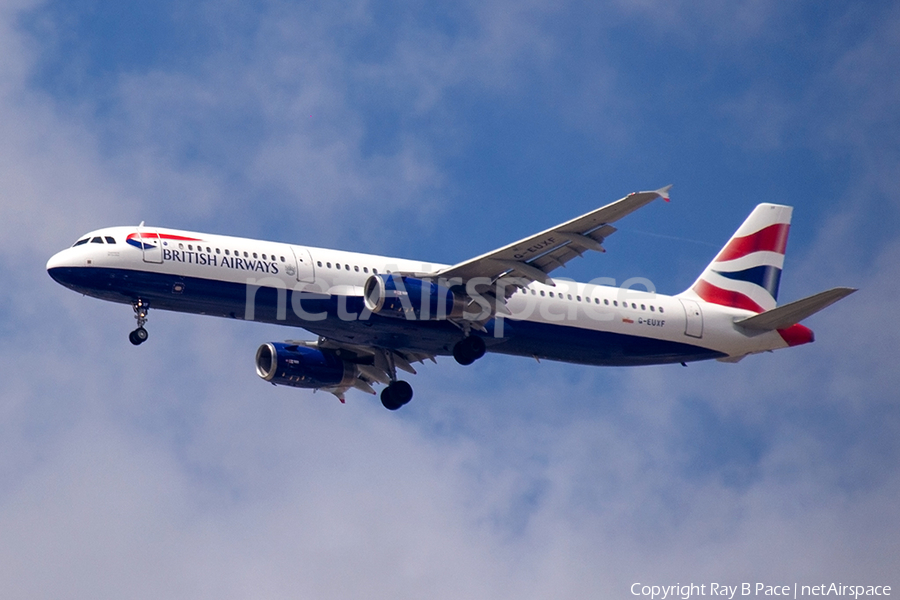 British Airways Airbus A321-231 (G-EUXF) | Photo 578824
