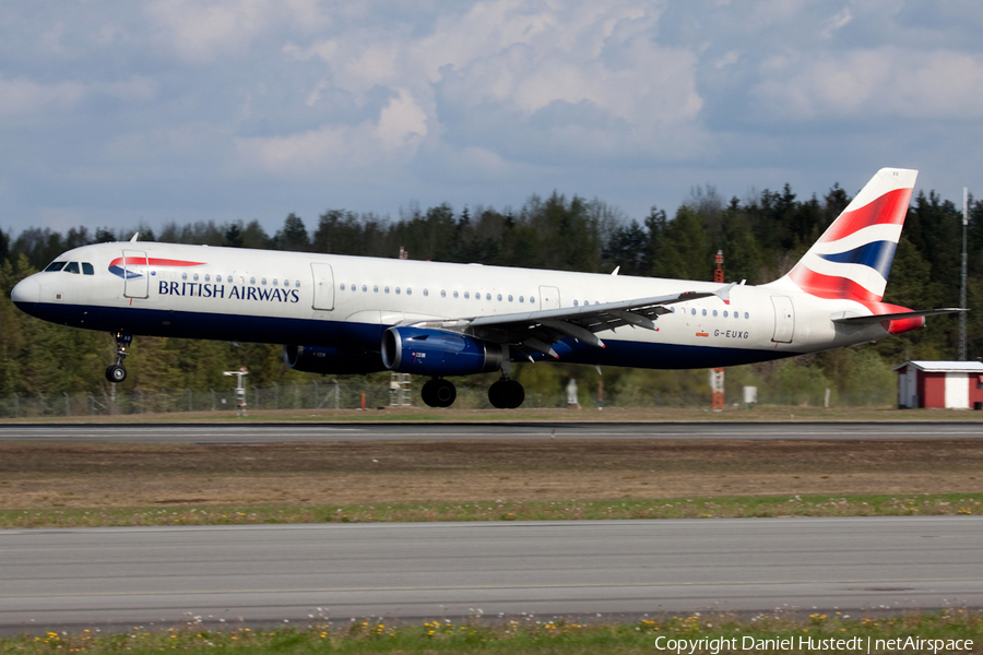 British Airways Airbus A321-231 (G-EUXG) | Photo 611427