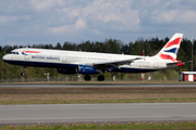 British Airways Airbus A321-231 (G-EUXG) at  Stockholm - Arlanda, Sweden