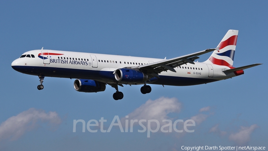 British Airways Airbus A321-231 (G-EUXG) | Photo 223898