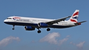 British Airways Airbus A321-231 (G-EUXG) at  Barcelona - El Prat, Spain