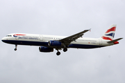 British Airways Airbus A321-231 (G-EUXG) at  Copenhagen - Kastrup, Denmark