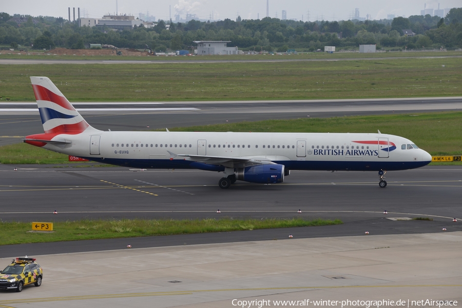 British Airways Airbus A321-231 (G-EUXG) | Photo 346623