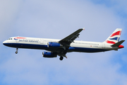 British Airways Airbus A321-231 (G-EUXG) at  London - Heathrow, United Kingdom