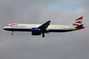 British Airways Airbus A321-231 (G-EUXG) at  London - Heathrow, United Kingdom