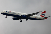 British Airways Airbus A321-231 (G-EUXG) at  London - Heathrow, United Kingdom