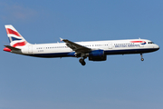 British Airways Airbus A321-231 (G-EUXG) at  London - Heathrow, United Kingdom