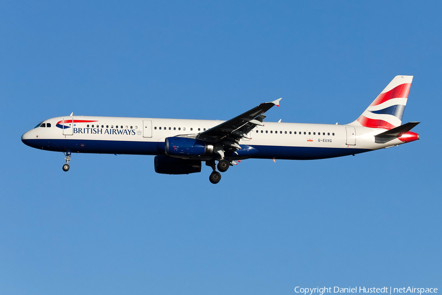 British Airways Airbus A321-231 (G-EUXG) | Photo 644635