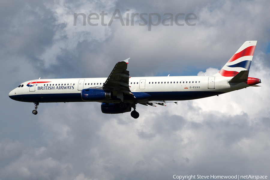 British Airways Airbus A321-231 (G-EUXG) | Photo 667723