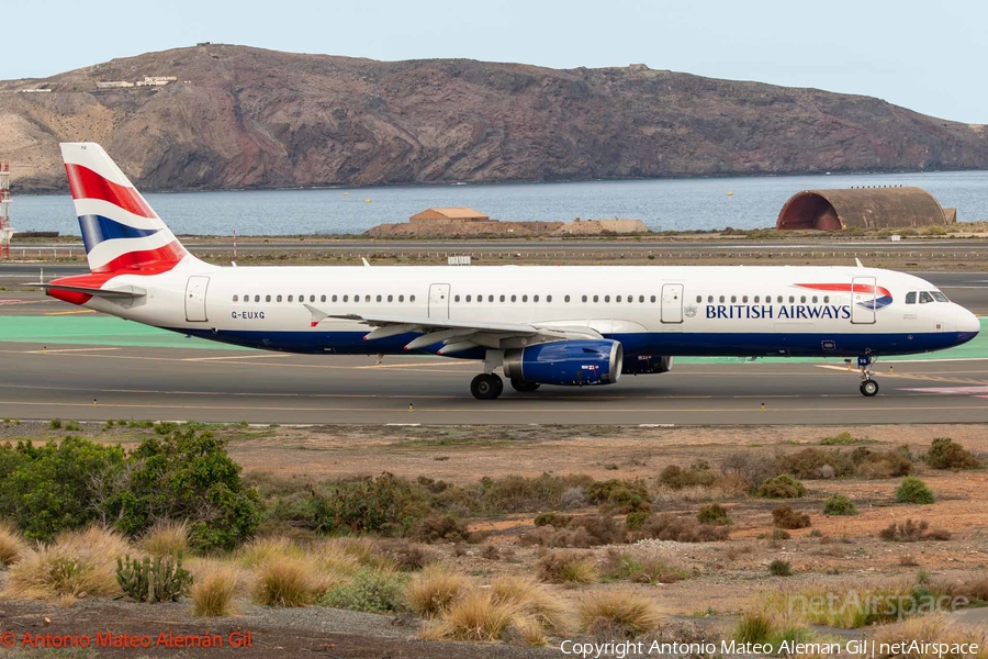 British Airways Airbus A321-231 (G-EUXG) | Photo 674588