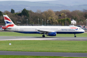 British Airways Airbus A321-231 (G-EUXG) at  Manchester - International (Ringway), United Kingdom