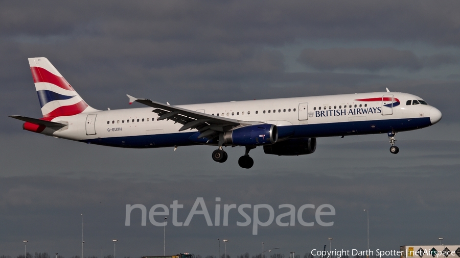 British Airways Airbus A321-231 (G-EUXH) | Photo 234275