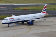 British Airways Airbus A321-231 (G-EUXH) at  Dusseldorf - International, Germany