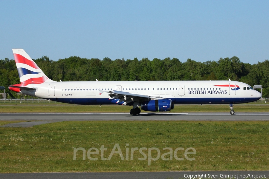 British Airways Airbus A321-231 (G-EUXH) | Photo 18301