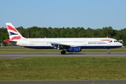 British Airways Airbus A321-231 (G-EUXH) at  Hamburg - Fuhlsbuettel (Helmut Schmidt), Germany