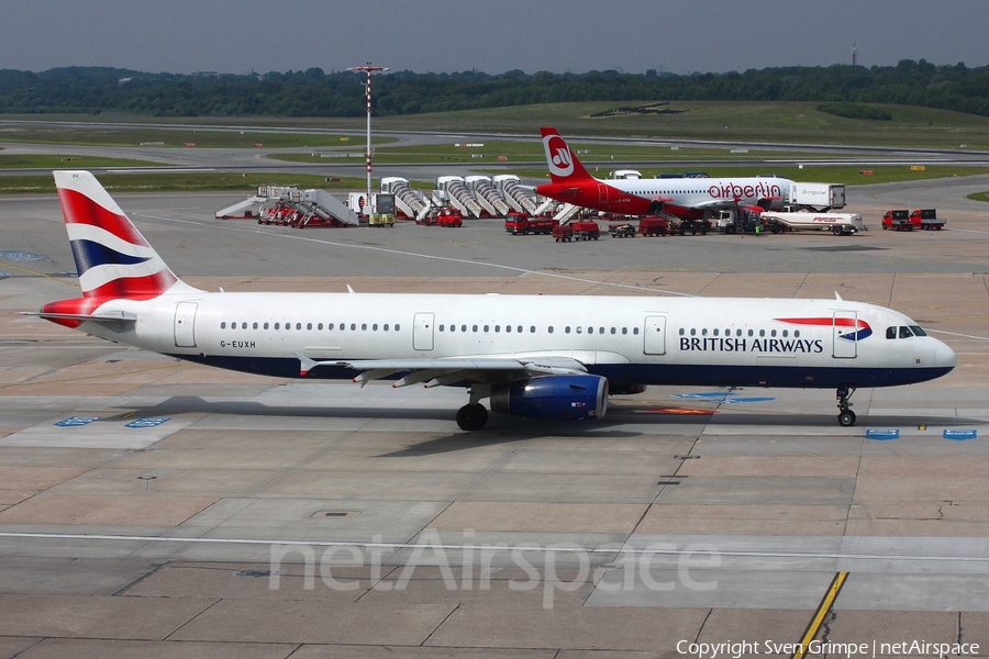 British Airways Airbus A321-231 (G-EUXH) | Photo 28162