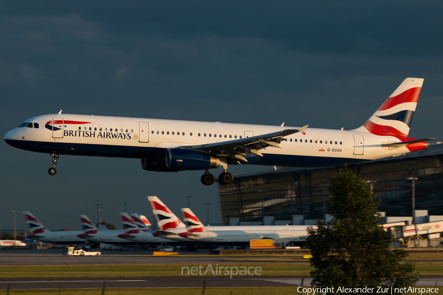 British Airways Airbus A321-231 (G-EUXH) | Photo 176043