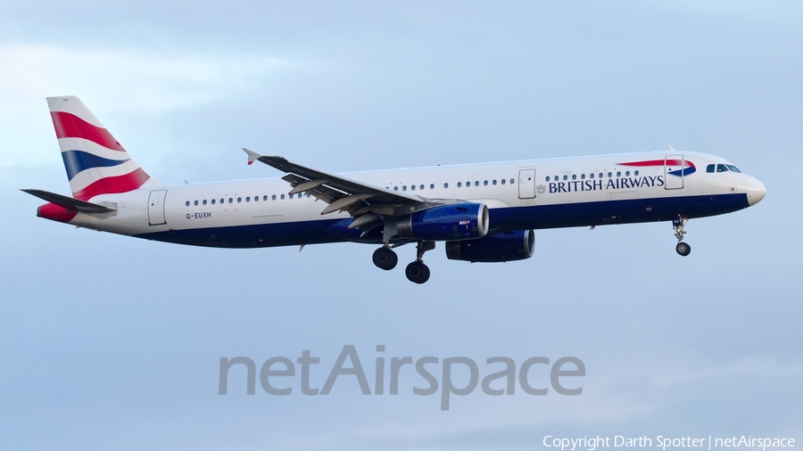 British Airways Airbus A321-231 (G-EUXH) | Photo 182141