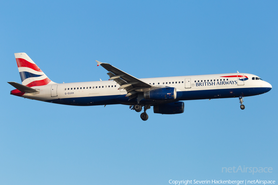 British Airways Airbus A321-231 (G-EUXH) | Photo 226269