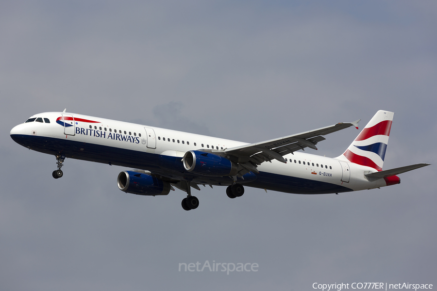 British Airways Airbus A321-231 (G-EUXH) | Photo 395768