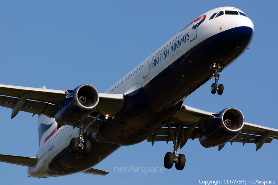 British Airways Airbus A321-231 (G-EUXH) | Photo 450432