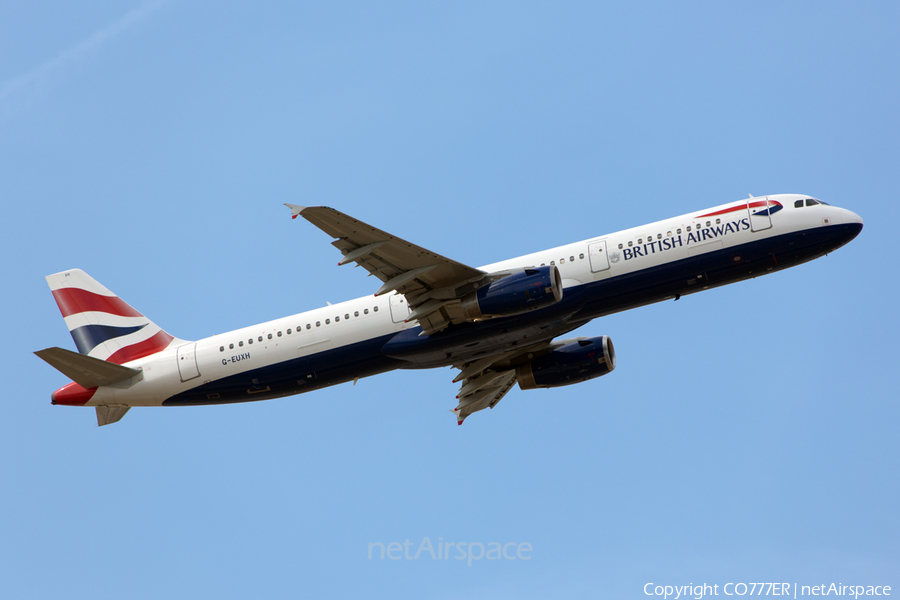 British Airways Airbus A321-231 (G-EUXH) | Photo 58274