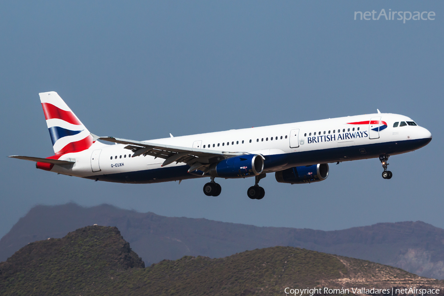 British Airways Airbus A321-231 (G-EUXH) | Photo 619960