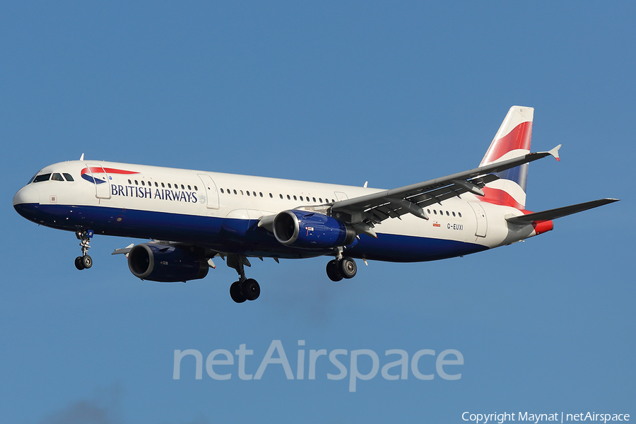 British Airways Airbus A321-231 (G-EUXI) | Photo 325397