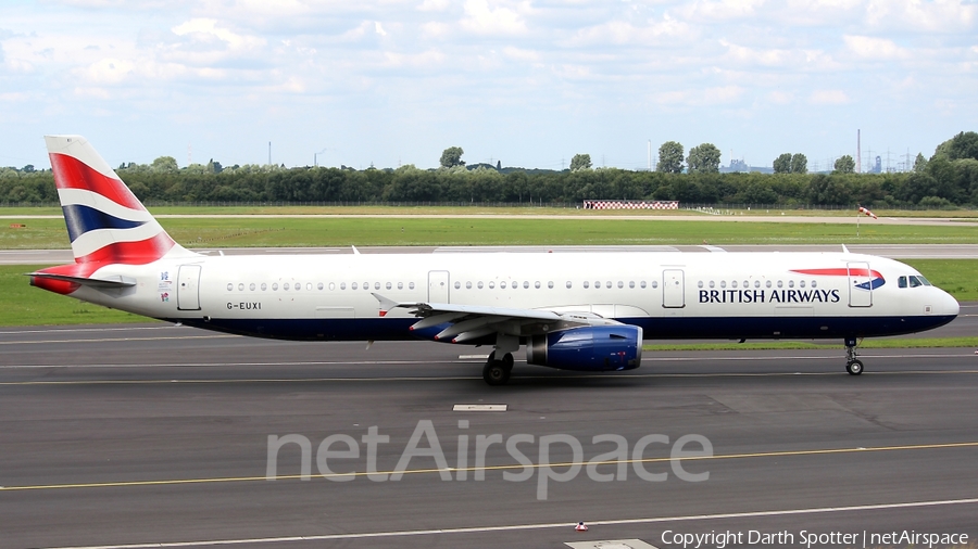 British Airways Airbus A321-231 (G-EUXI) | Photo 206987