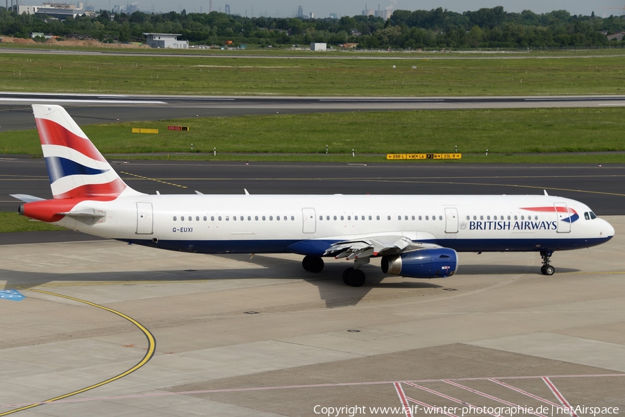 British Airways Airbus A321-231 (G-EUXI) | Photo 402471