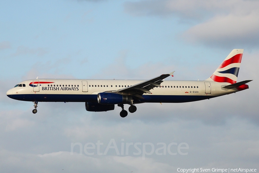 British Airways Airbus A321-231 (G-EUXI) | Photo 18830