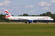 British Airways Airbus A321-231 (G-EUXI) at  Hamburg - Fuhlsbuettel (Helmut Schmidt), Germany