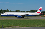 British Airways Airbus A321-231 (G-EUXI) at  Hamburg - Fuhlsbuettel (Helmut Schmidt), Germany
