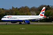 British Airways Airbus A321-231 (G-EUXI) at  Hamburg - Fuhlsbuettel (Helmut Schmidt), Germany