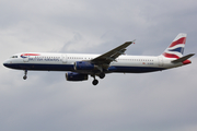 British Airways Airbus A321-231 (G-EUXI) at  London - Heathrow, United Kingdom