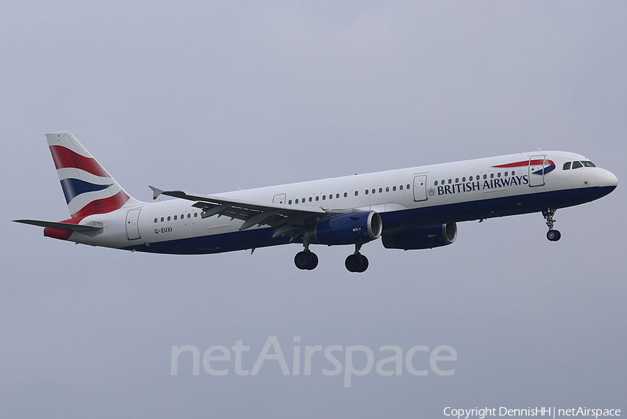 British Airways Airbus A321-231 (G-EUXI) | Photo 393692