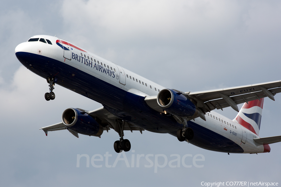 British Airways Airbus A321-231 (G-EUXI) | Photo 52694