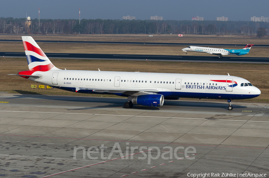 British Airways Airbus A321-231 (G-EUXI) | Photo 101489