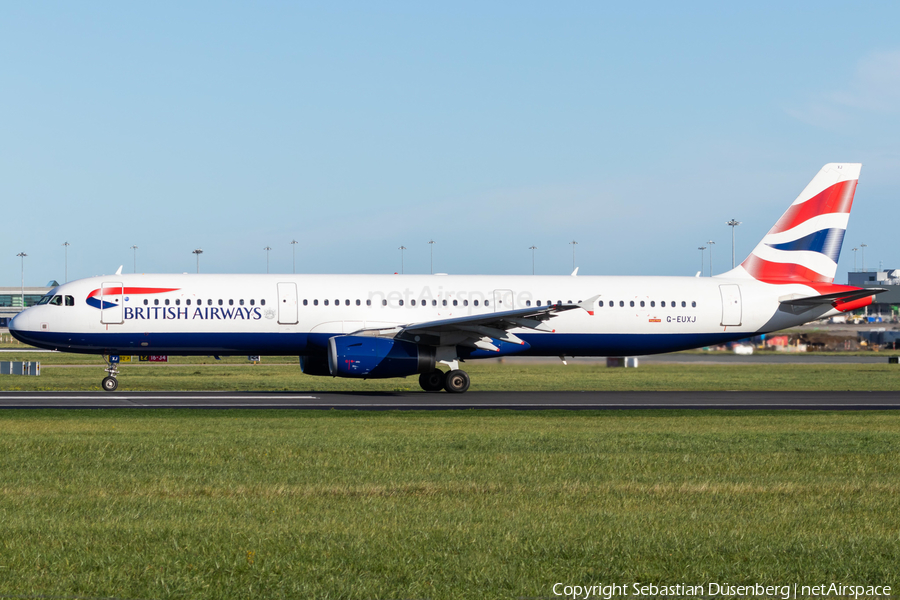 British Airways Airbus A321-231 (G-EUXJ) | Photo 291595