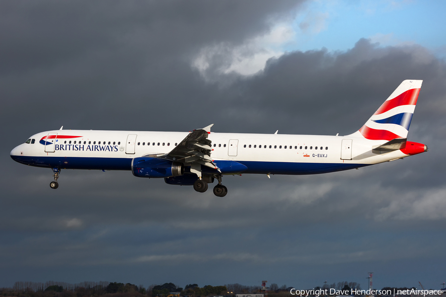 British Airways Airbus A321-231 (G-EUXJ) | Photo 295633