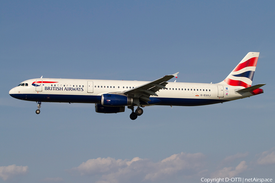 British Airways Airbus A321-231 (G-EUXJ) | Photo 384815