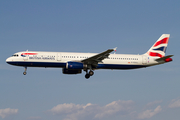 British Airways Airbus A321-231 (G-EUXJ) at  Rome - Fiumicino (Leonardo DaVinci), Italy