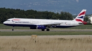 British Airways Airbus A321-231 (G-EUXJ) at  Geneva - International, Switzerland