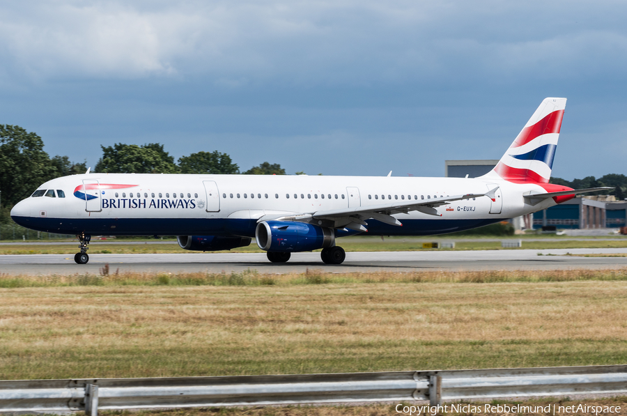 British Airways Airbus A321-231 (G-EUXJ) | Photo 335533