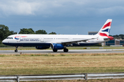 British Airways Airbus A321-231 (G-EUXJ) at  Hamburg - Fuhlsbuettel (Helmut Schmidt), Germany