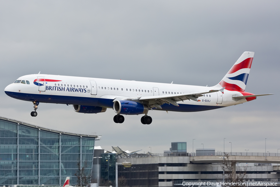 British Airways Airbus A321-231 (G-EUXJ) | Photo 102731