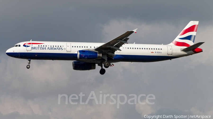 British Airways Airbus A321-231 (G-EUXJ) | Photo 182142