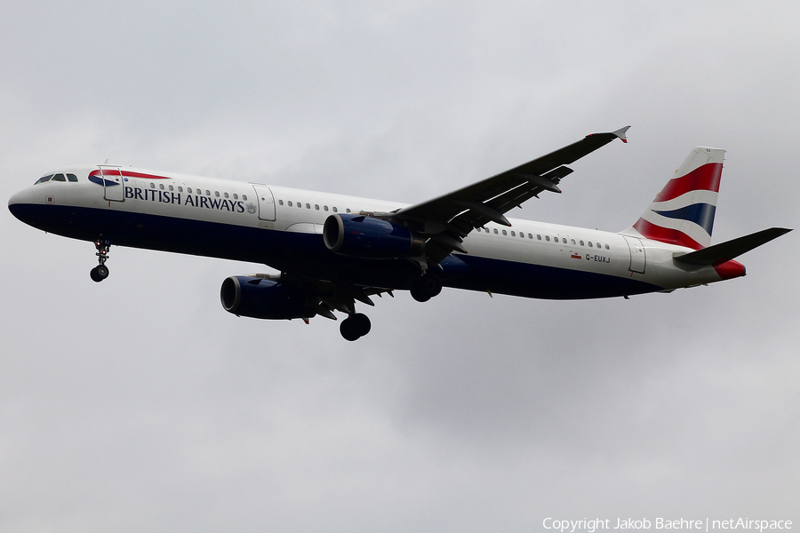 British Airways Airbus A321-231 (G-EUXJ) | Photo 183661